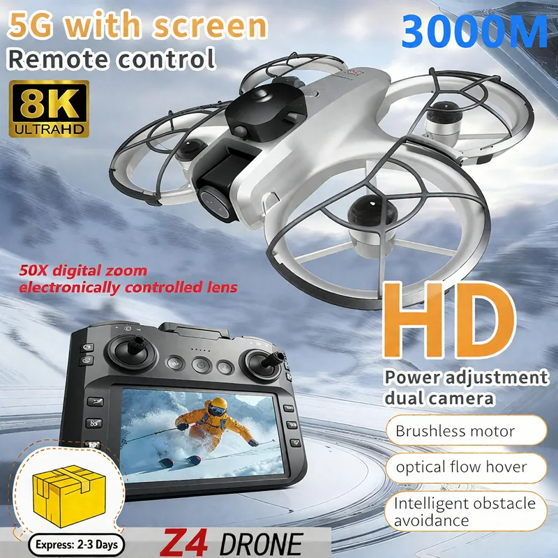 Drone Multispectral - Nowy dron MINI Z4 4K Professional