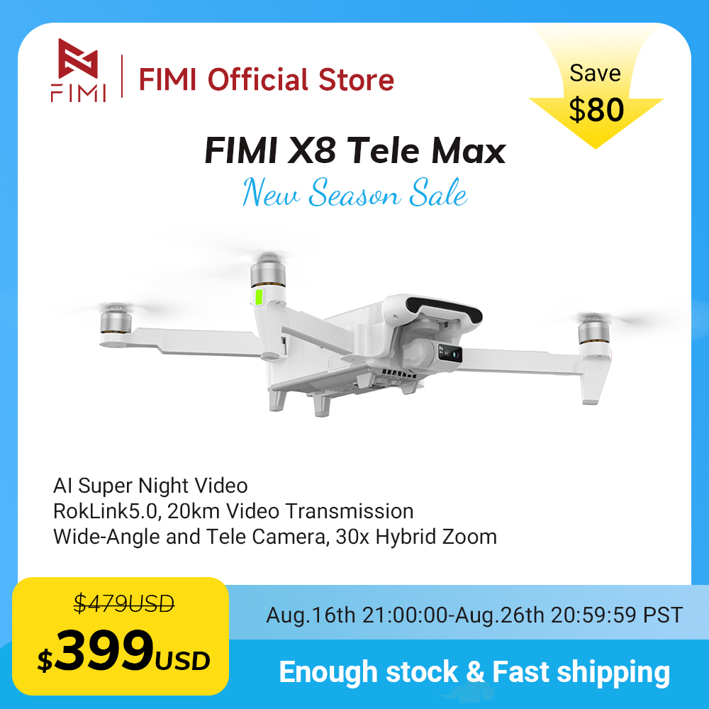 Drone Thermal Imaging - FIMI X8 Tele Max Nowy Dron