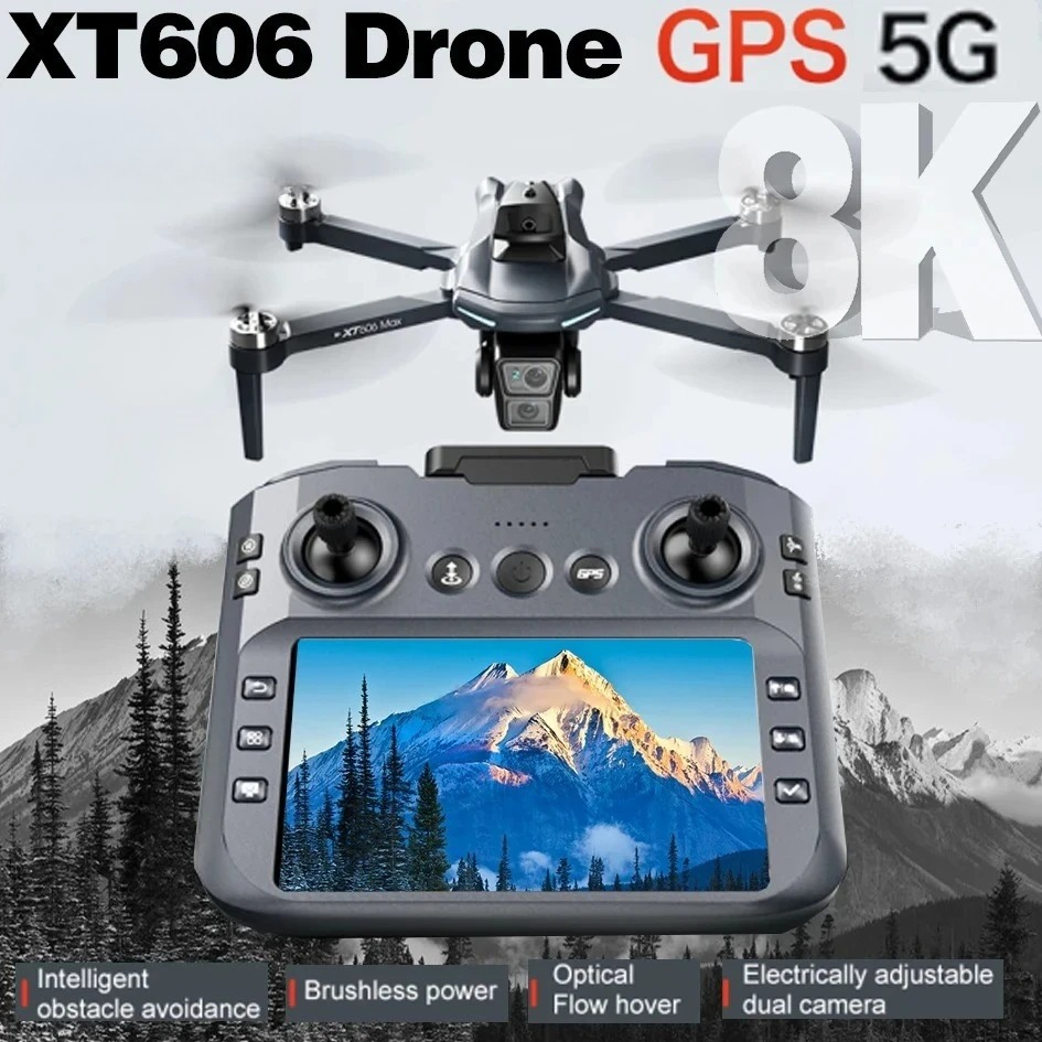 Drone Multispectral - Oryginalny dron XT606 Professional z kamerą
