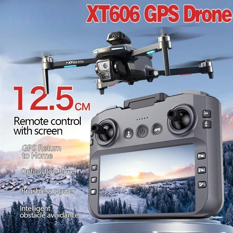 Drone Multispectral - Oryginalny dron XT606 MAX GPS z