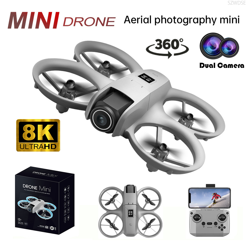 Drone Surveying - Mini dron z profesjonalną kamerą 8K,