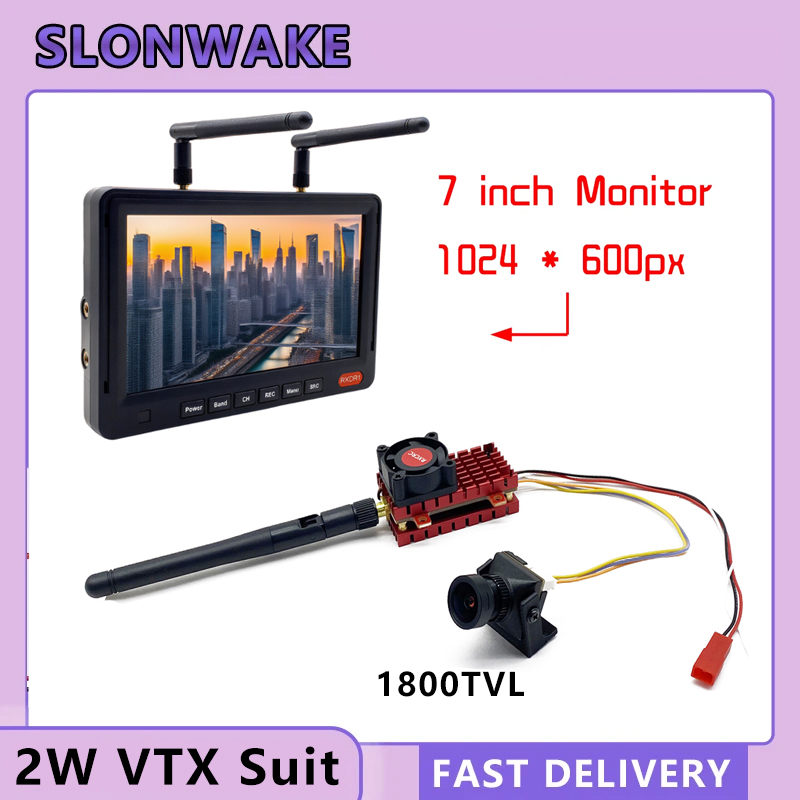 SLONWAKE 5.8G 2W VTX FPV Kamer – Drone Cinematic recenzja i cena
