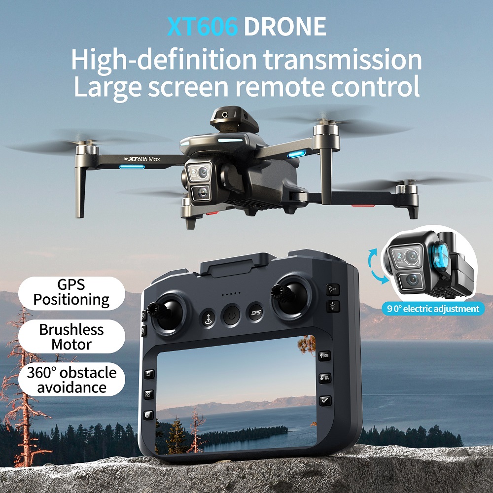 Dron XT606 MAX 3 z baterią, ka – Drone Thermal Imaging recenzja i cena