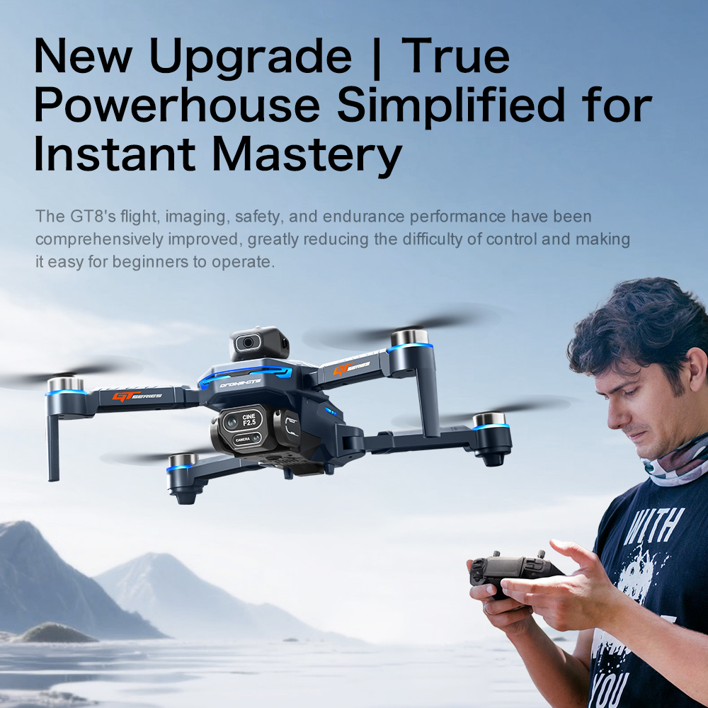 Oryginalny dron GT8 8K Profesj – Drone Thermal Imaging recenzja i cena