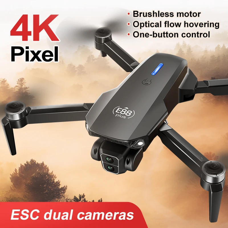 Nowy dron E88 Plus Quadcopter: – Drone Lidar recenzja i cena