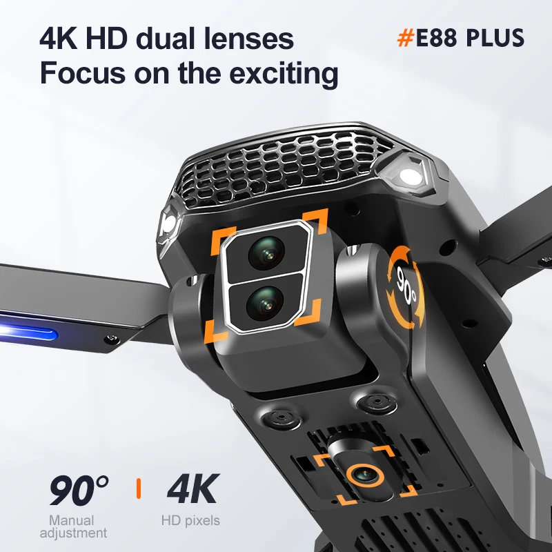 Nowy dron E88 Plus Quadcopter: – Drone Lidar recenzja i cena