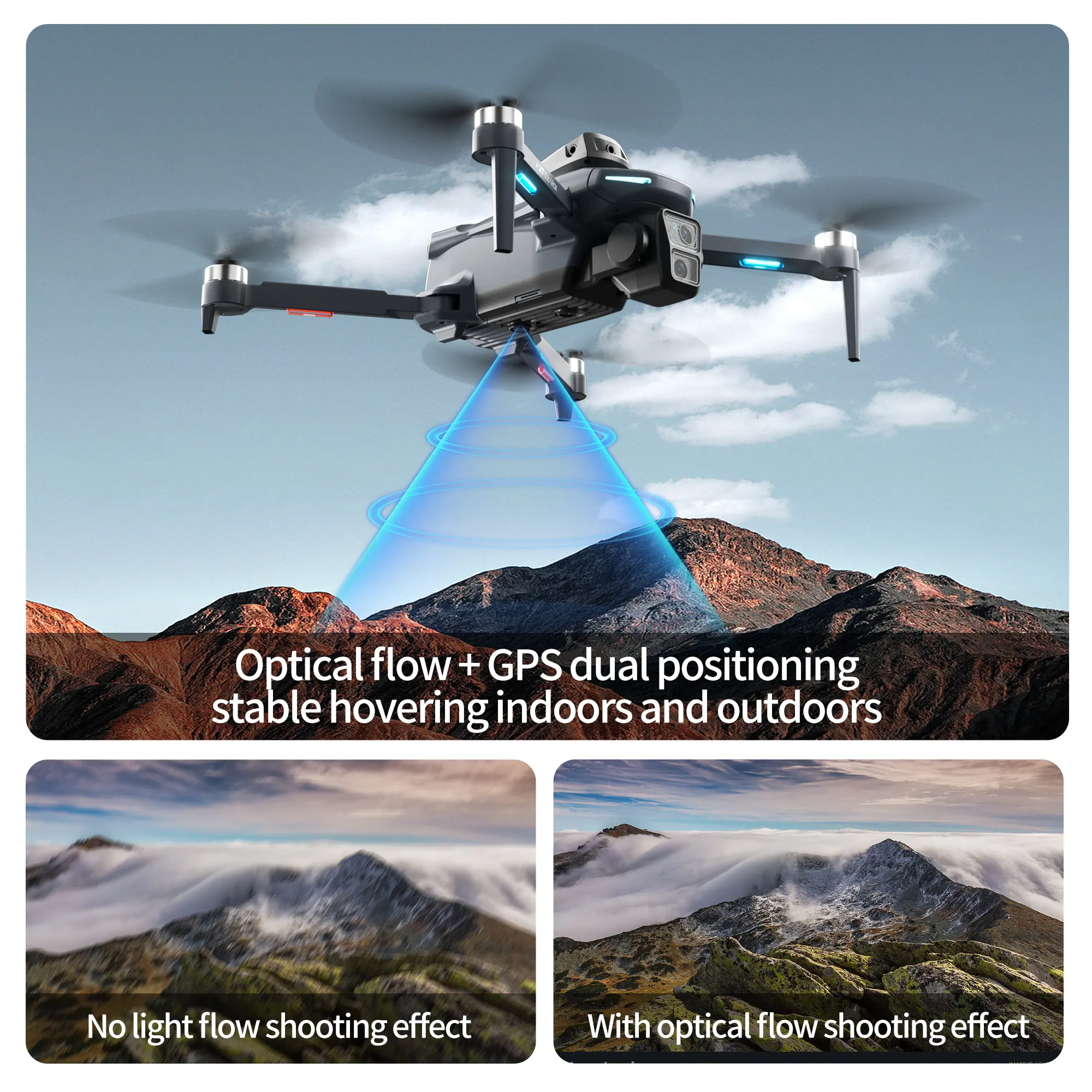 Oryginalny dron XT606 MAX GPS  – Drone Multispectral recenzja i cena