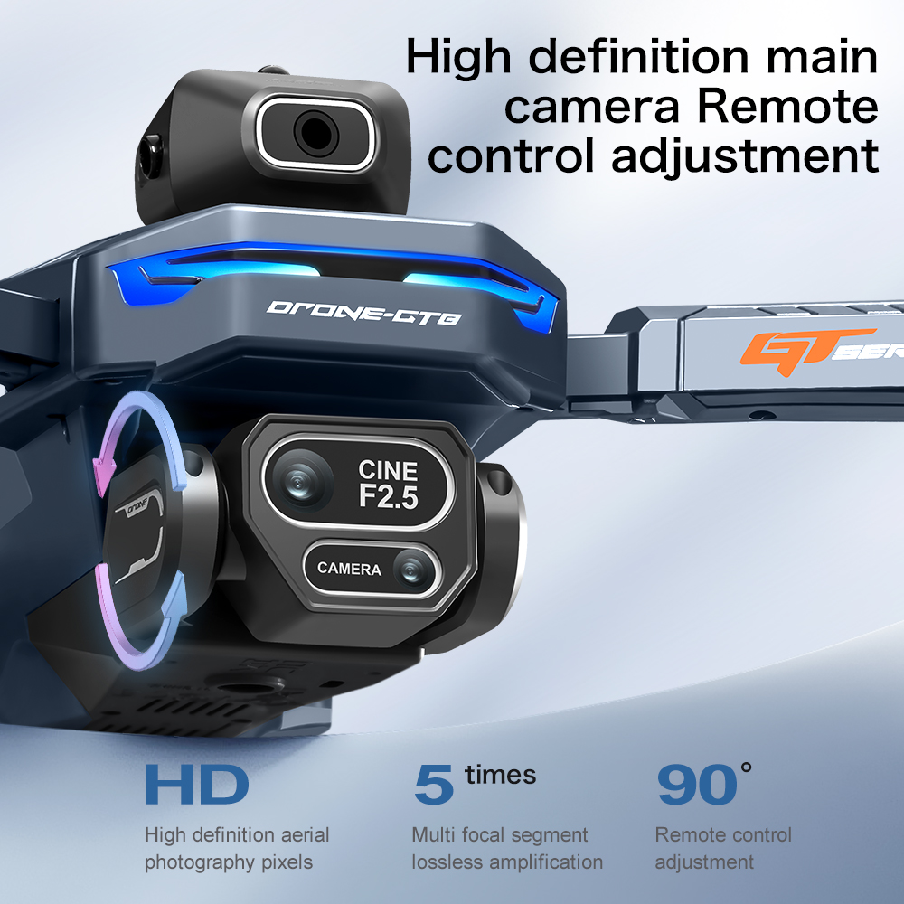 NOWY Dron GT8 HD RC 4K Profesj – Drone Multispectral recenzja i cena