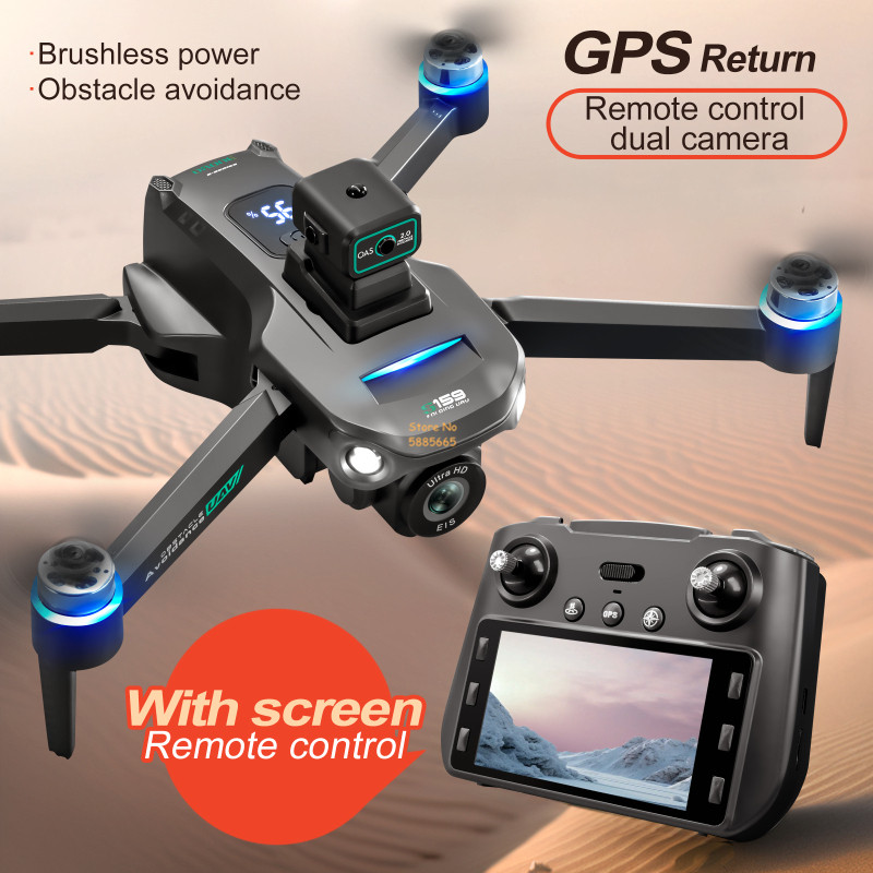 Podwójna kamera 8K 5G WIFI FPV – Drone Lidar recenzja i cena