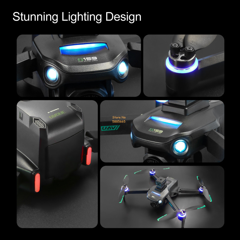 Podwójna kamera 8K 5G WIFI FPV – Drone Lidar recenzja i cena