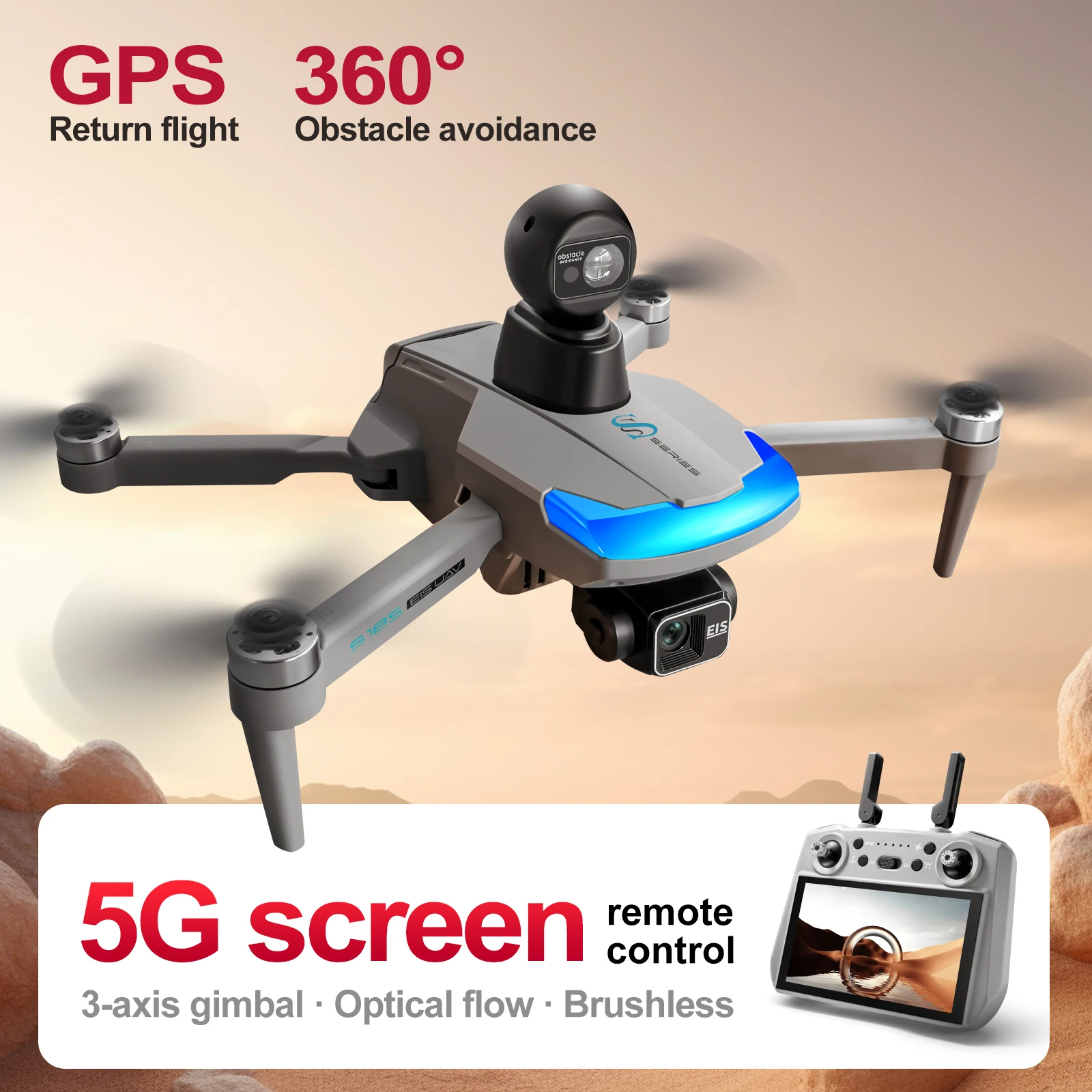 S185 Profesjonalny dron 2.7K H – Drone Multispectral recenzja i cena