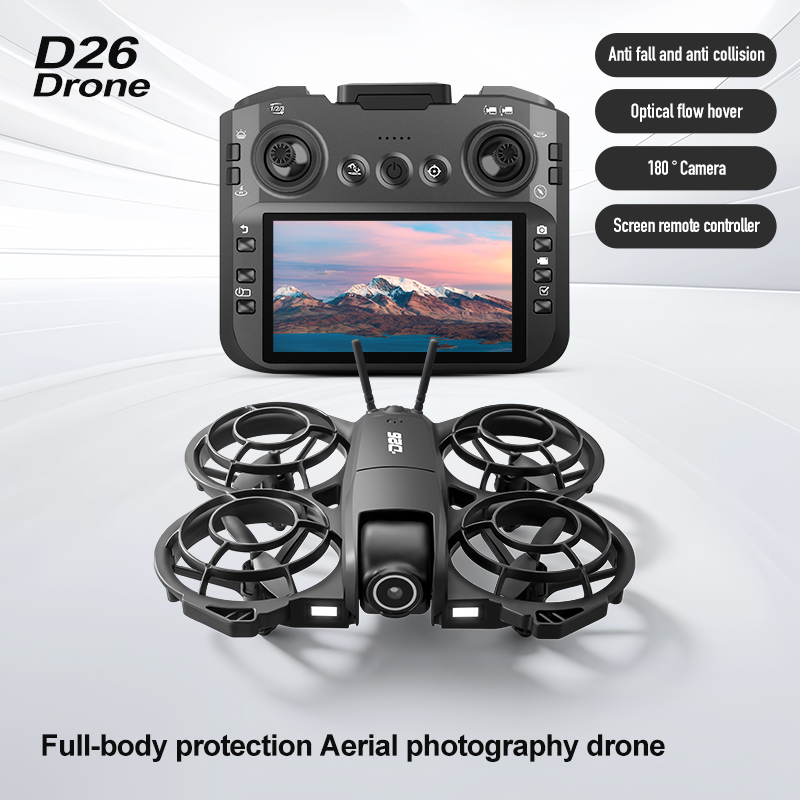 Dron D26 4K Aerial HD 180 °    – Drone Aerial Photography recenzja i cena