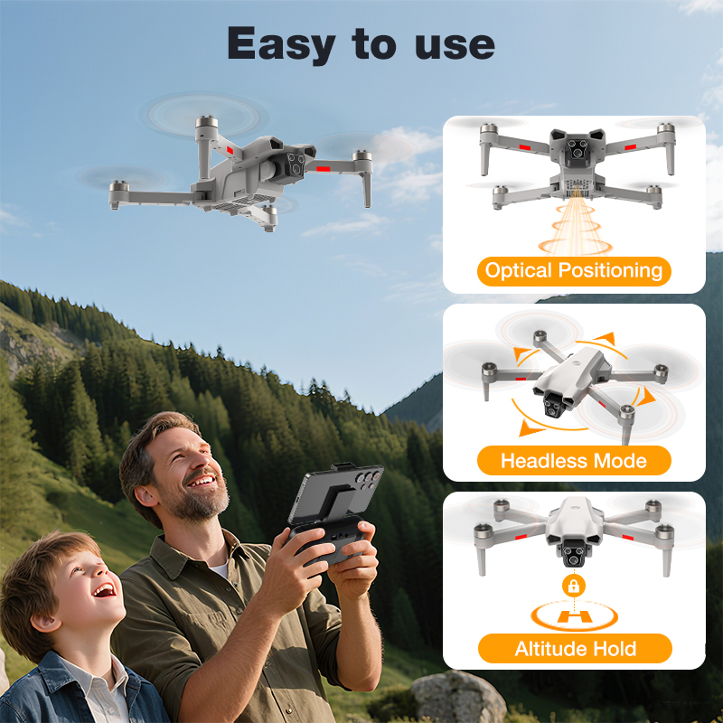 NOWY Gorący Dron L017 Pro Bezs – Drone Surveying recenzja i cena